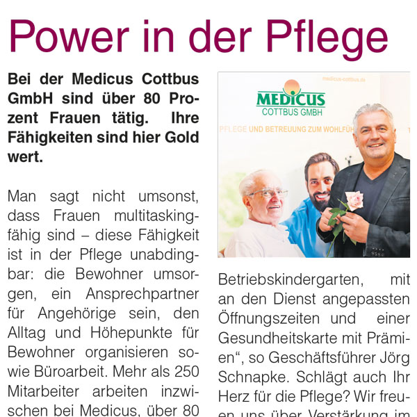 Power in der Pflege